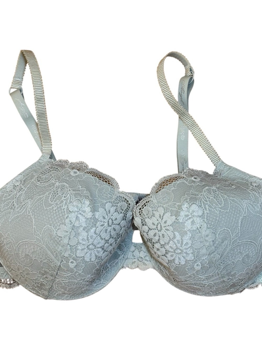 Victoria’s Secret Bra Set, 36C, Ice Blue, Angels, Intimates